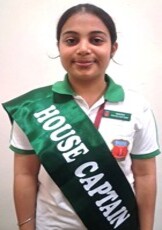 Captain - Varsha House, Modern Senior Secondary School, Patiala Students Council